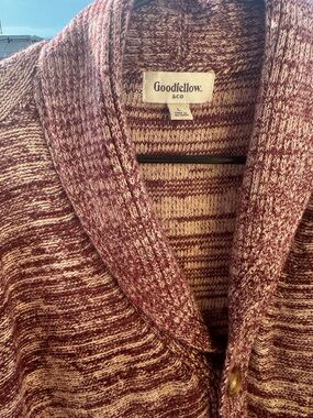 GOODFELLOW & CO. Men's Chunky Shawl Collared Cardigan